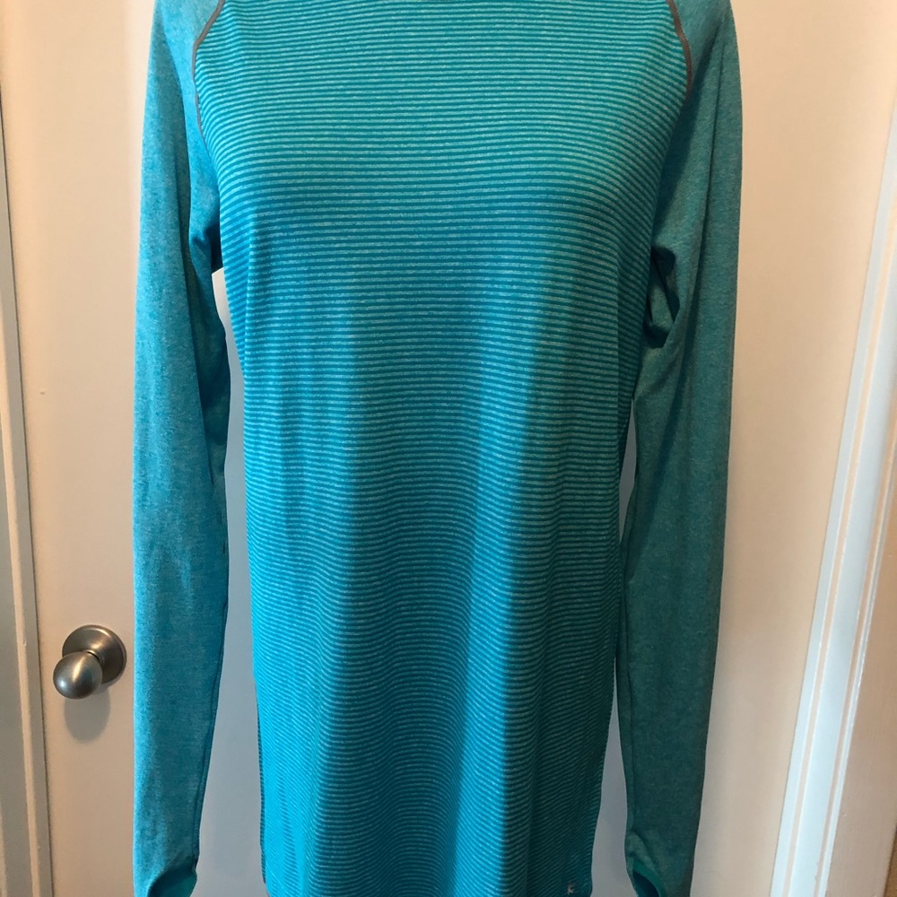 Turquoise Long Sleeve T-Shirt